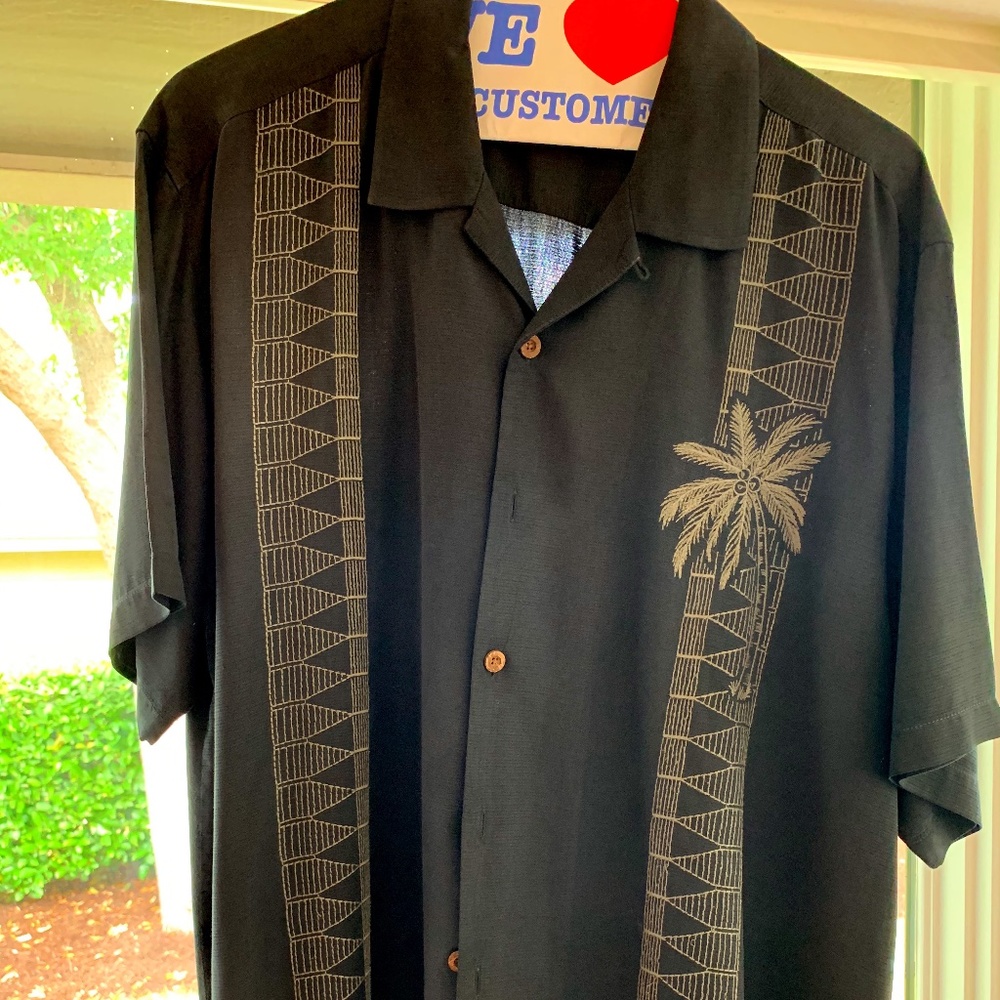 Tommy Bahama Silk Shirt Size XL